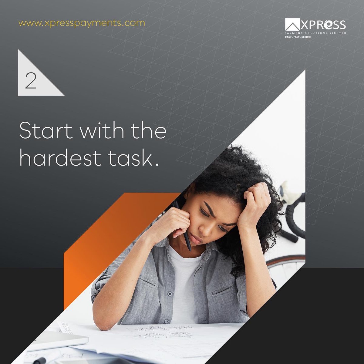 Xpresspayments's tweet photo. It's Monday again! 😁
3 easy ways to stay productive and on top of your game.
#xpresspayments #xpresspaymentsolutions #MondayMotivation #paymentchannel #fintechnews #fintechsolutions https://t.co/sG6OI7ibM0
