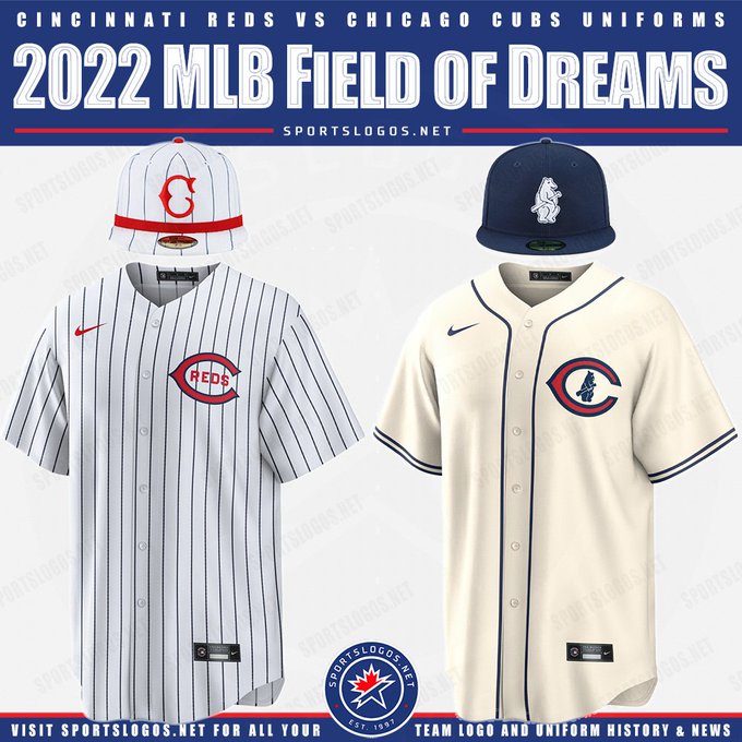 field of dreams game uniforms 2022