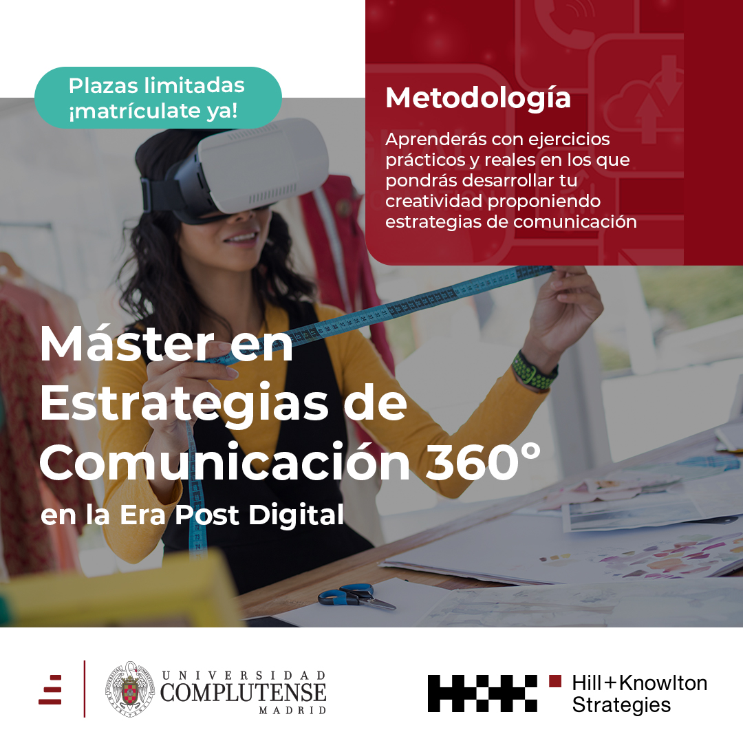 imsed_edu's tweet photo. El Máster en Estrategias de Comunicación te ofrece una formación diferente que te permita aprender con ejercicios prácticos y clases con especialistas en activo del sector.
Reserva tu plaza 👉https://t.co/4xZrxyrE3u
#mastercomunicacion #marketingdigital https://t.co/IyRwOu8smY