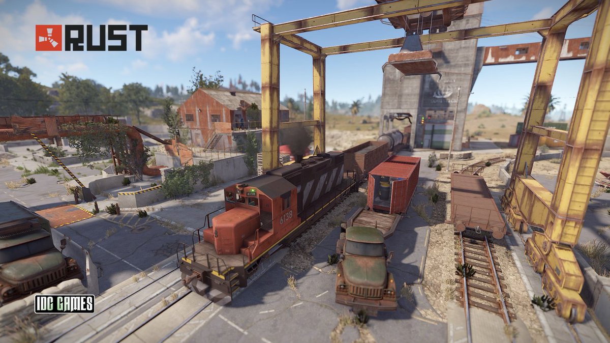 idcgames's tweet image. The new update for Rust, Trainyard Unloading, includes a trainyard unloading event, performance and lighting improvements, and much more.

en.idcgames.com/rust/news/trai…

#rust #trainyard #unloading #update #event #molotov #improvements #patch #twitch #twitchrivals