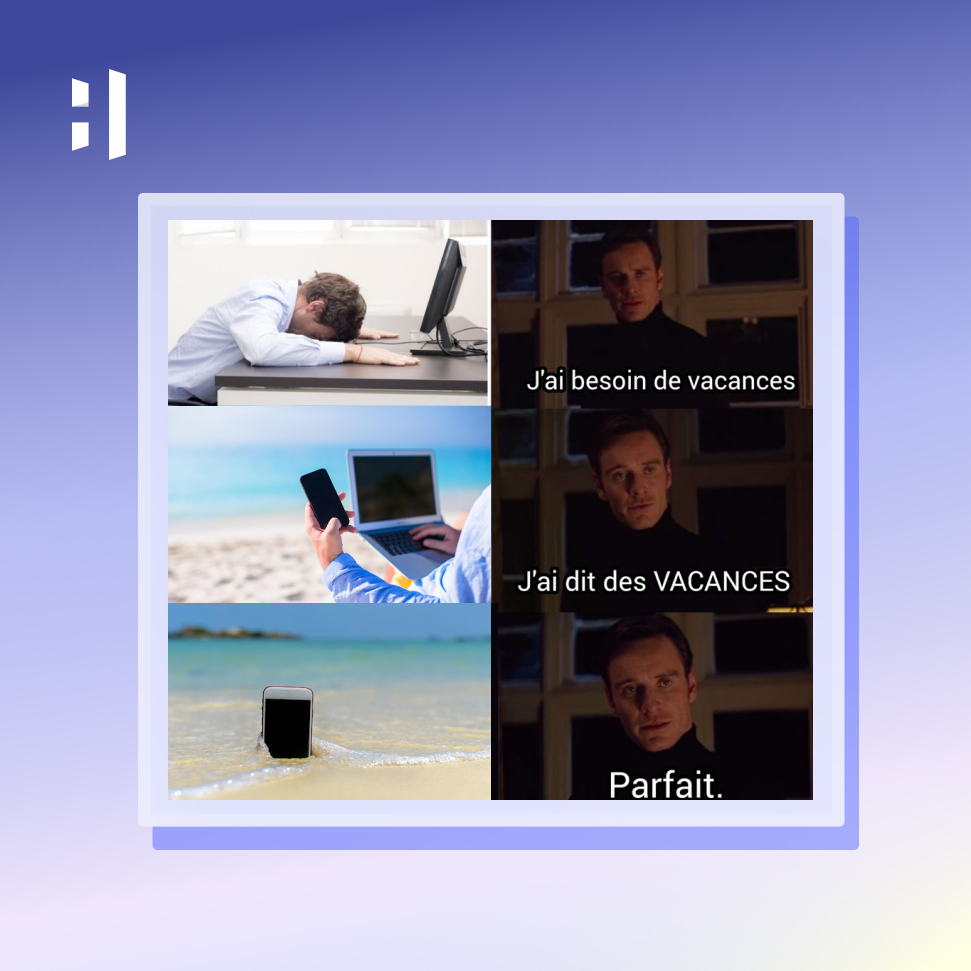 Les #vacances sont enfin là ! 🤩

Certaines personnes planifient leurs vacances tandis que d'autres :