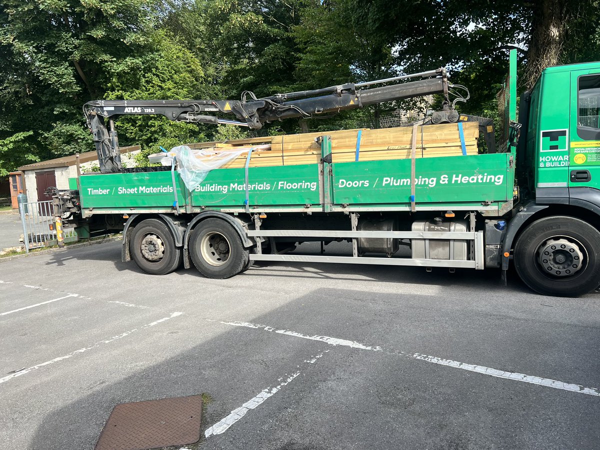 PrecisionTimber's tweet photo. We are on site today at @LowMoorCofE with a delivery of a digger, dumper, robinia poles and timber 🤩
Check out these before pictures and keep your eyes peeled for the transformation to come in the next few weeks 🥰 👀
How are you spending your Monday?
#outdoorenvironment https://t.co/sfXTnKsw0M