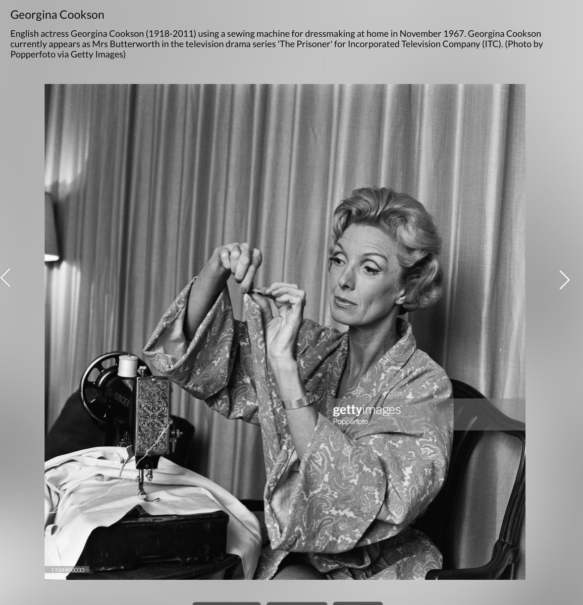 JazWiseman's tweet photo. A couple of interesting and rarely seen photos from the filming of The Prisoner have recently come online at Getty. Originally taken by Popperfoto for TV World magazine. #ITC #ShareTheITCLove #ThePrisoner #RachelHerbert #GeorginaCookson https://t.co/54lCRwa5fq