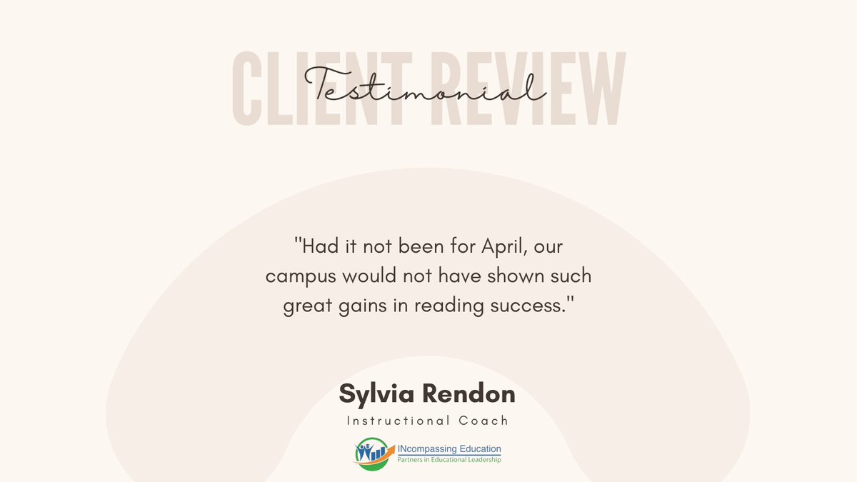 April's knowledge and expertise is reflected in her recent work with Harlingen CISD. You can connect with our K-12 Literacy Specialist, April Connelley here bit.ly/Connectwithapr…

#k12literacy #readingskills #strugglingreaders #professionallearning #readingteachers