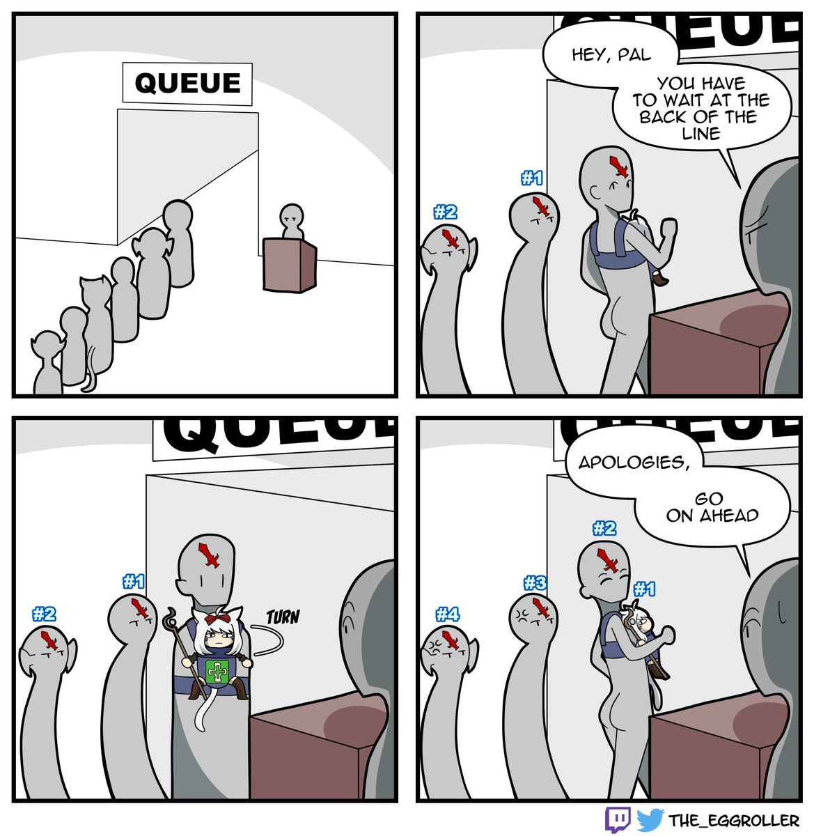 The_Eggroller's tweet image. FFXIV Comic
Fast Pass
#FFXIV #FF14 #FFXIVMemes #FFXIVART