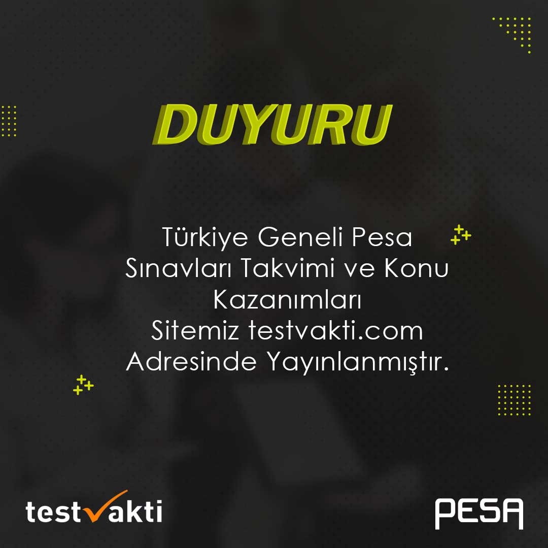 testvakti's tweet photo. Pesa sınavları
Sınav takvimi ve konu kazanımları için https://t.co/DBTkdGC1DE
#pesasınavları 
#denemesınavı https://t.co/DmZyMjyYo4