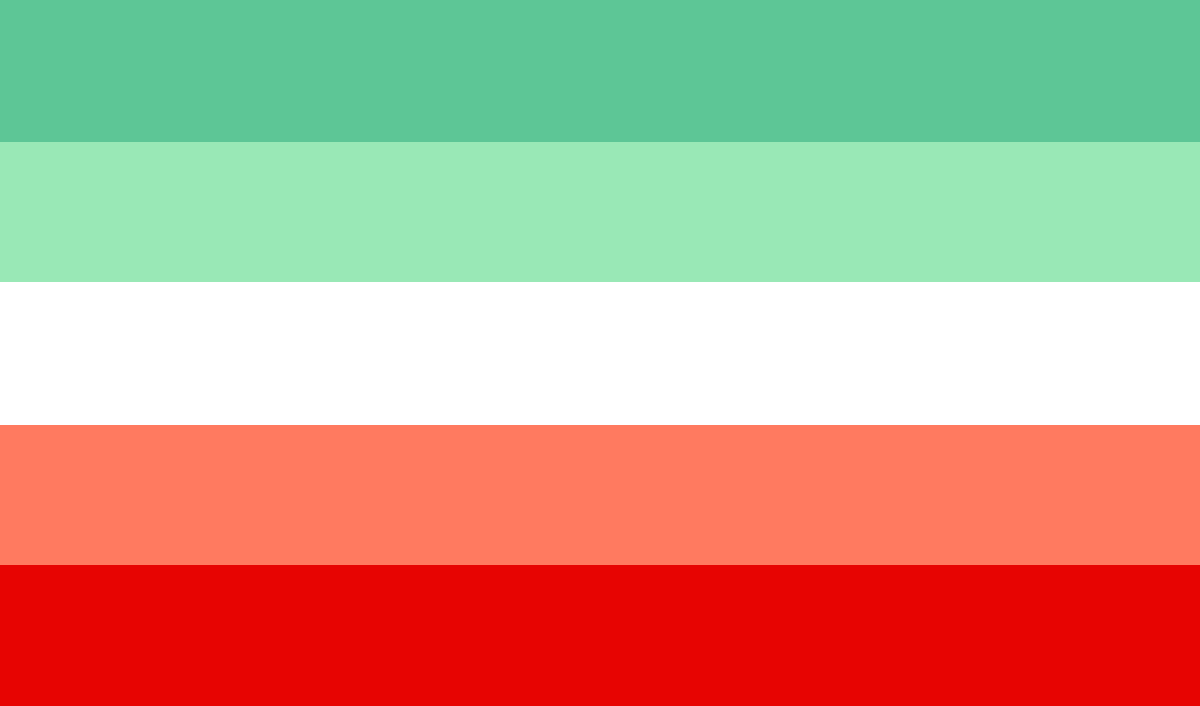 Colourpicked's tweet photo. Abrosexual flag with Mint Choco Cookie from Cookie Run, requested by anon https://t.co/6lL7POvPe6