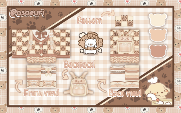 thank you so much for 45 followers mwa 💗💗

u can find the fit at Bag co.!

#Roblox #robloxart #robloxclothing #RobloxCommissions #RobloxDesigner #rtc #rtcdesigner #RobloxDev #robloxclothes