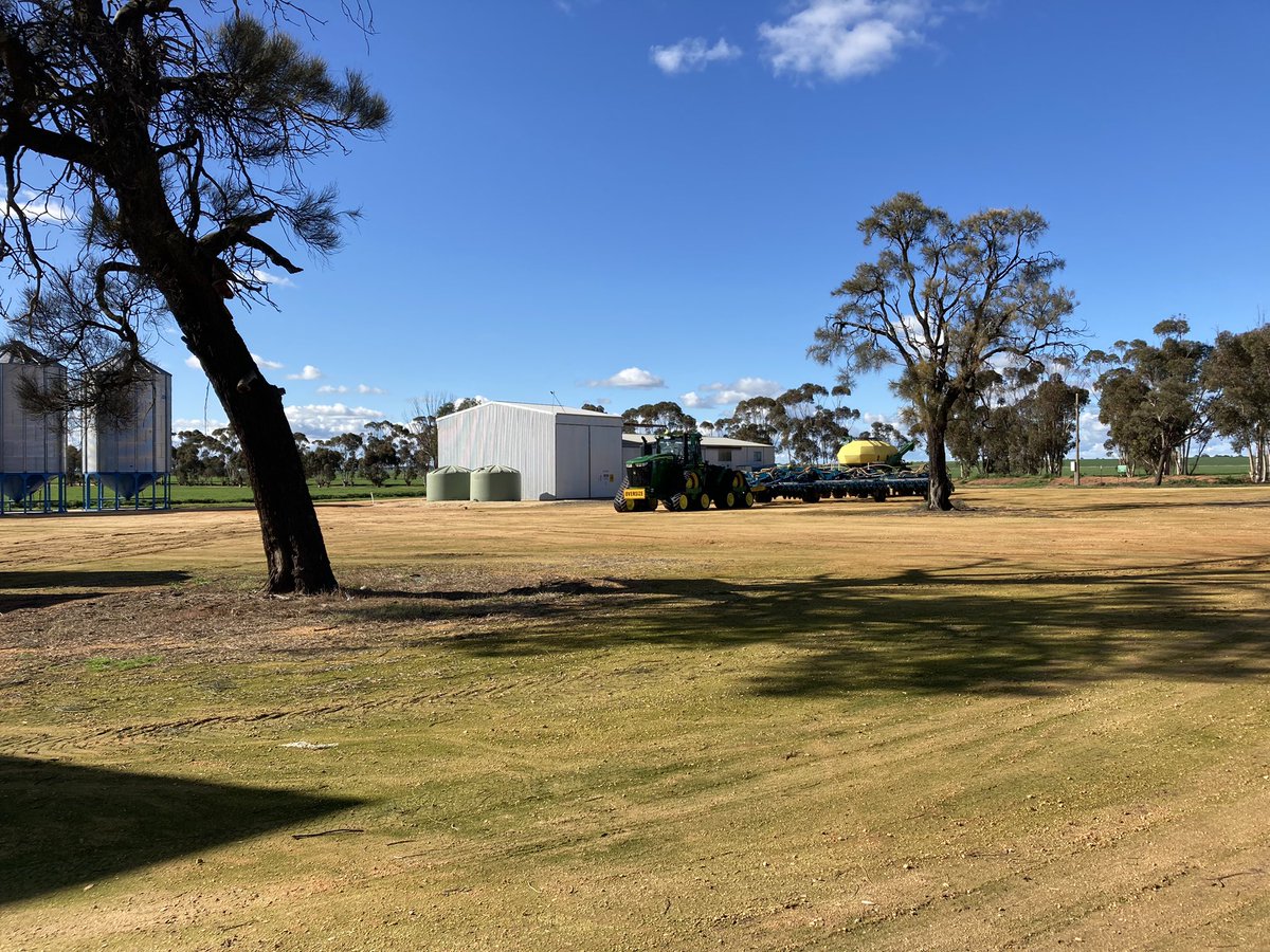 Stu_macNZ's tweet photo. We are not in Southbridge any more Stu….1st day at new job #warakirri https://t.co/qYrQfpchVq