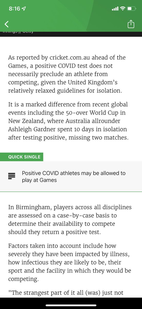 annalanning's tweet photo. @Alyssa_Healy77 Leaving it here. Not India’s decision to make. https://t.co/tlxJSQOkeL