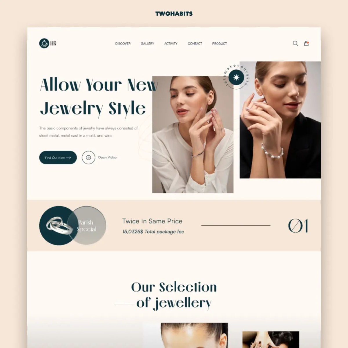 twohabits's tweet photo. HR by Hosen Rahman for https://t.co/U1e94GKLP3 — The design exploration for jewellry ecommerce landing page.

Link: https://t.co/KeKQiEDfYV

#ui #ux #behance #dribbble #digitaldesign #userinterface #userexperience #designfeed #uxdesigner #landingpage #w https://t.co/SEuV3vSBwb