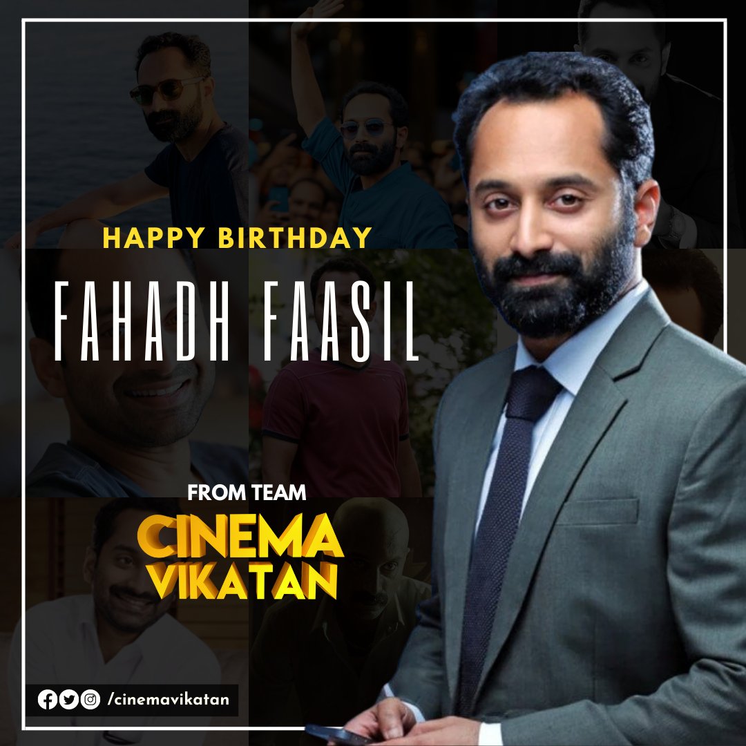 Happy Birthday Fahadh Faasil!  | 