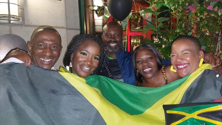 This weekend was all about celebrating Jamaica's 60th Independence @boisdaleCW great night had by all. 🇯🇲 @marciadixonpr @TheVoiceNews @URBornToExcel @Jamprocorp @JanetKayMusic @EvadneyC @JY_London