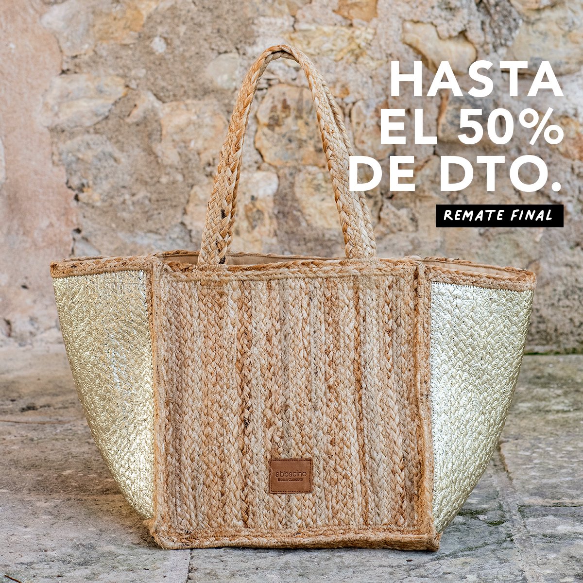 ☀️ ¿Sabes que puedes disfrutar del -30% sobre los capazos y bolsos de rafia de la colección de verano? Bandoleras, shoppers de tamaño pequeño, mediano y grande, de estilo mediterráneo, todos confeccionados artesanalmente. #Rebajas☀️Compra ahora ➡ abbacino.com