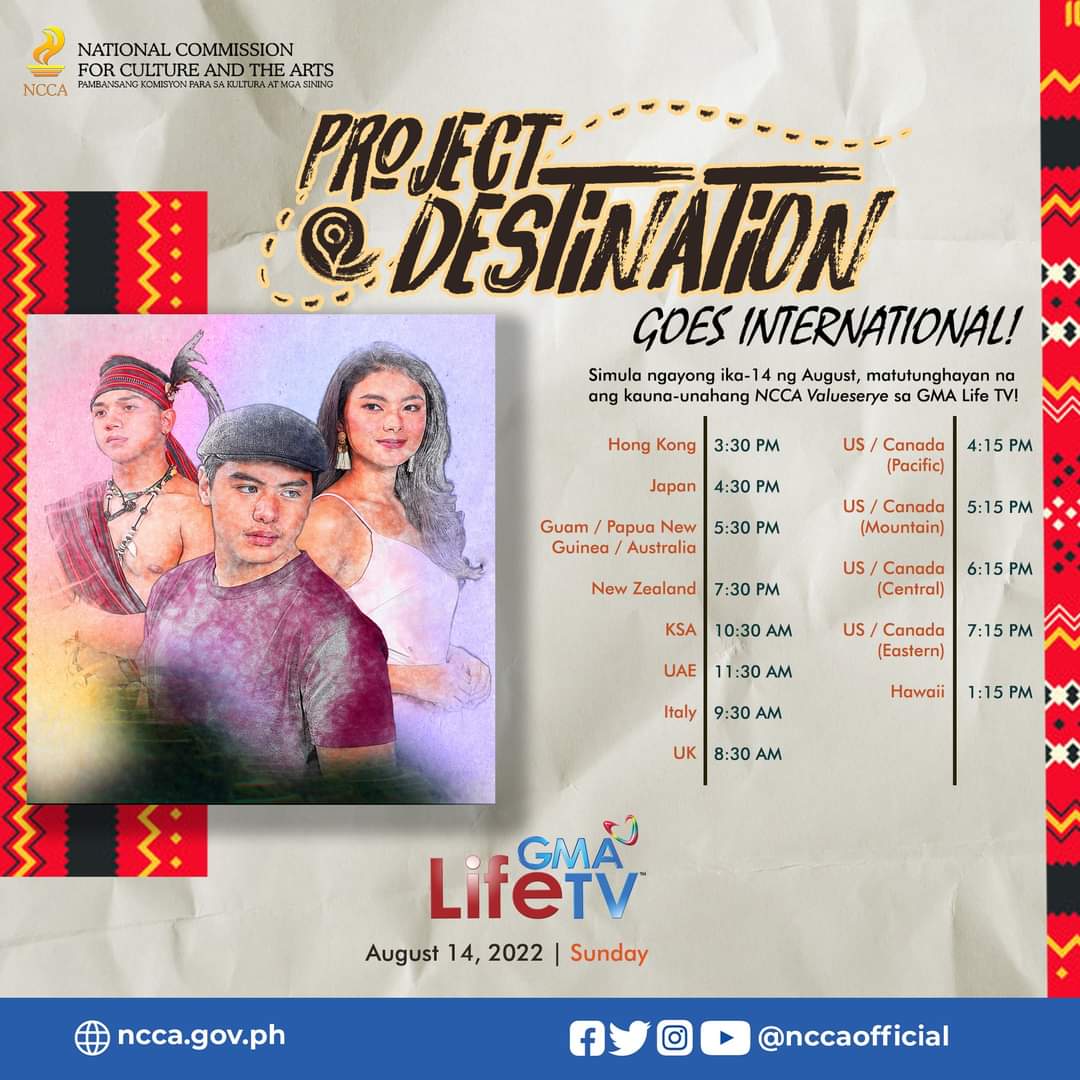 kateeliciousOFC's tweet image. ***REPOST
Project Destination goes international! 

Simula ngayong ika-14 ng Agosto, ang Project Destination ay mapapanood tuwing Linggo, sa GMA Life TV!

#ProjectDestination
| KATE VALDEZ