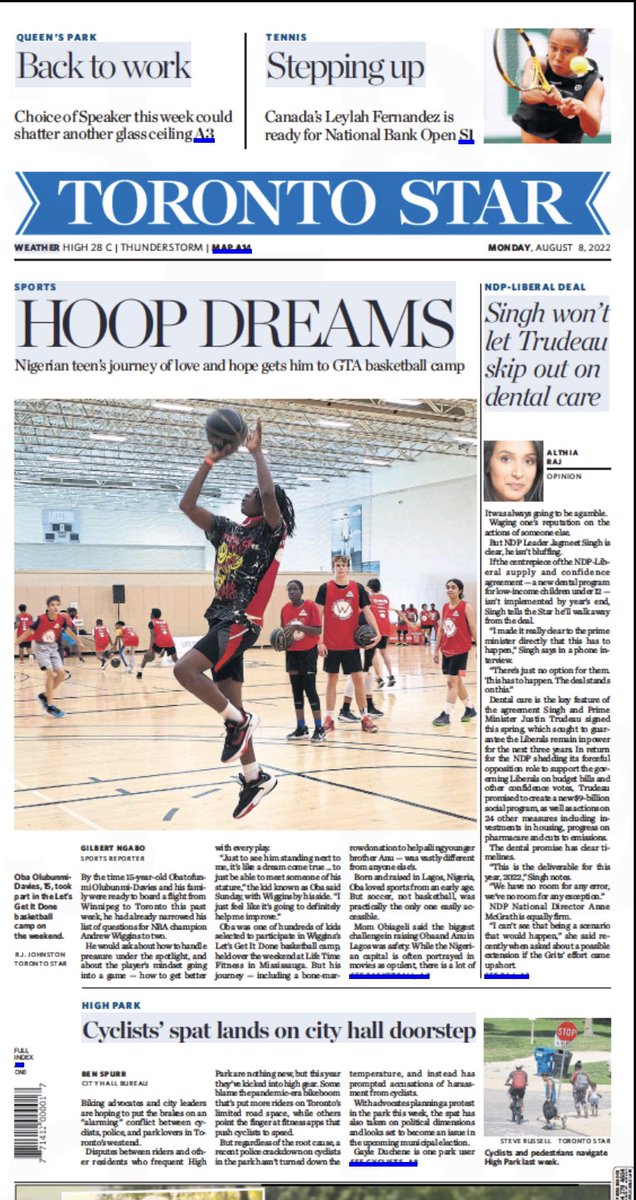 My latest: Jagmeet Singh warns Justin Trudeau their deal is dead if no dental plan by year’s end thestar.com/politics/polit…