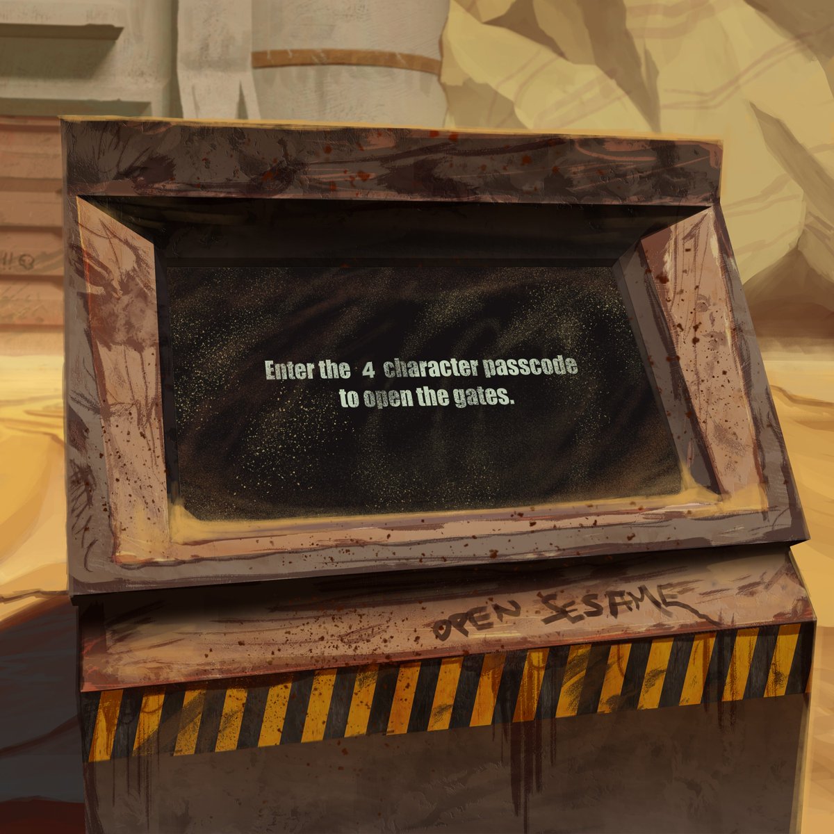 🆘SYSTEM ERROR // FLASH GIVEAWAY ⚡️

The Safezone Gate can be opened with a 4 digit code for a short period of time due to a system malfunction.  

First Survivor to guess the number will win a WL spot!😎

To Enter:
✅ RT + Comment a number between 0000-9999
