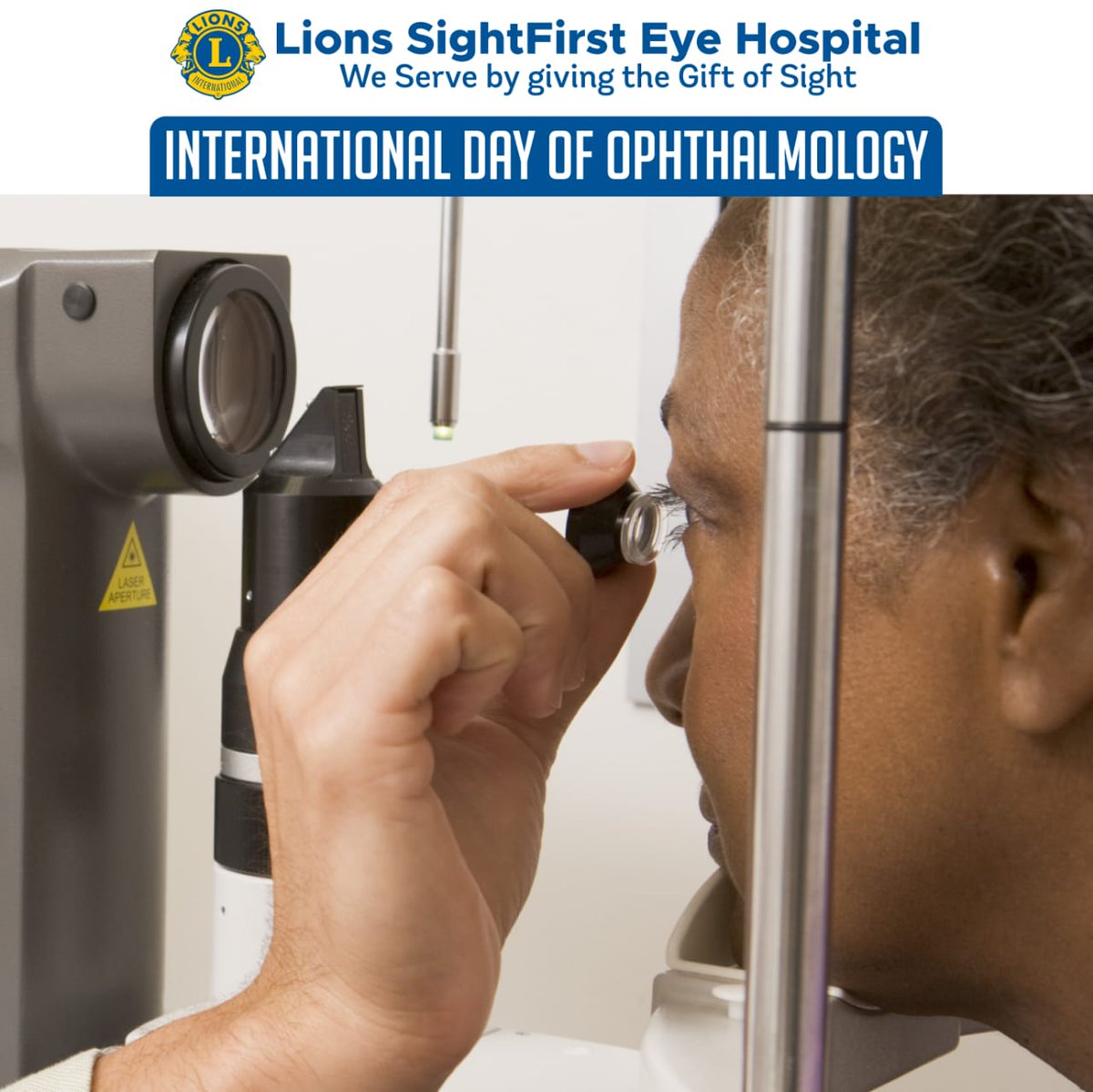 At Lions SightFirst Eye Hospital,we are blessed to have the best Ophthalmologists, who restore sight and change lives daily.
 
Today, we join the world in thanking and appreciating all ophthalmologists for there dedication and service to humanity. Thank you!