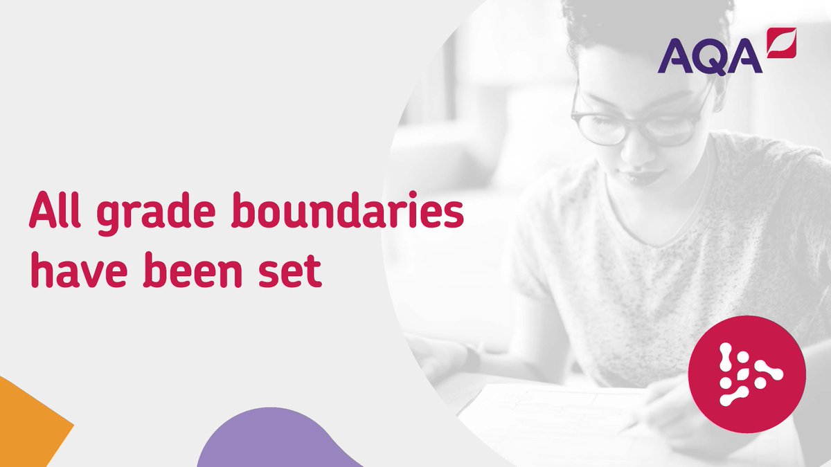 AQA's tweet photo. All award meetings have finished and grade boundaries have now been set by senior examiners. https://t.co/aAMstFccQp