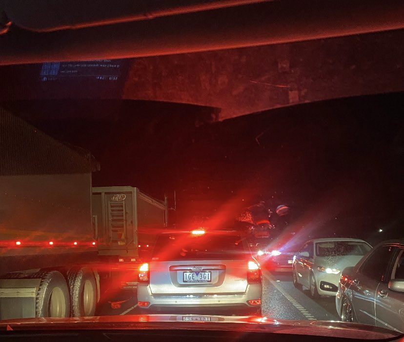 Lyndonphillips's tweet photo. @VicTraffic https://t.co/3ZYCPpXT35