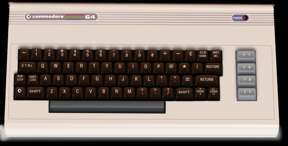 😀 Just for fun ... Retweet if you 💙 the Commodore 64! #C64Month #Commodore64 #C64 #80s #RetroComputing #RetroGaming