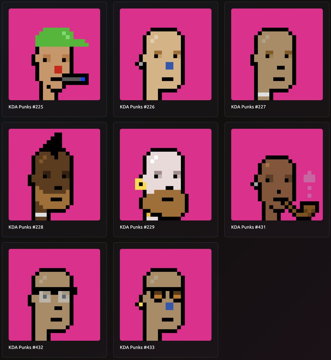 TAOinsightsHQ's tweet photo. minted a mainly bald OG fam π
#KDApunks @punksonkadena https://t.co/kHFfXDACzl
