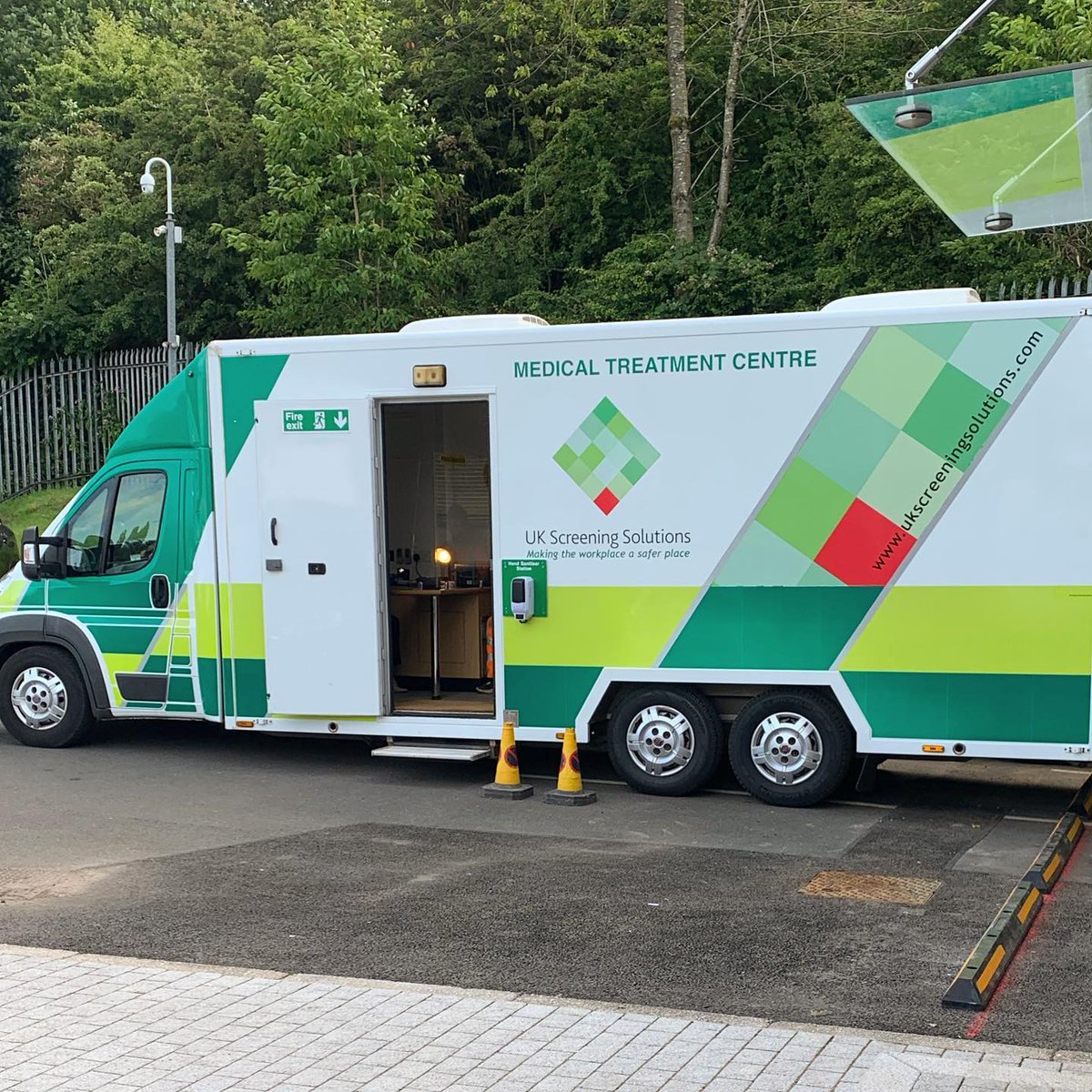 UKScreening's tweet image. Our Mobile Medical Treatment Clinic today located at @bethellgroup for a full day of Safety Critical Medicals.

#Occupationalhealth #Workplacesafety #drugtesting #Medical #safetycritcial #Health