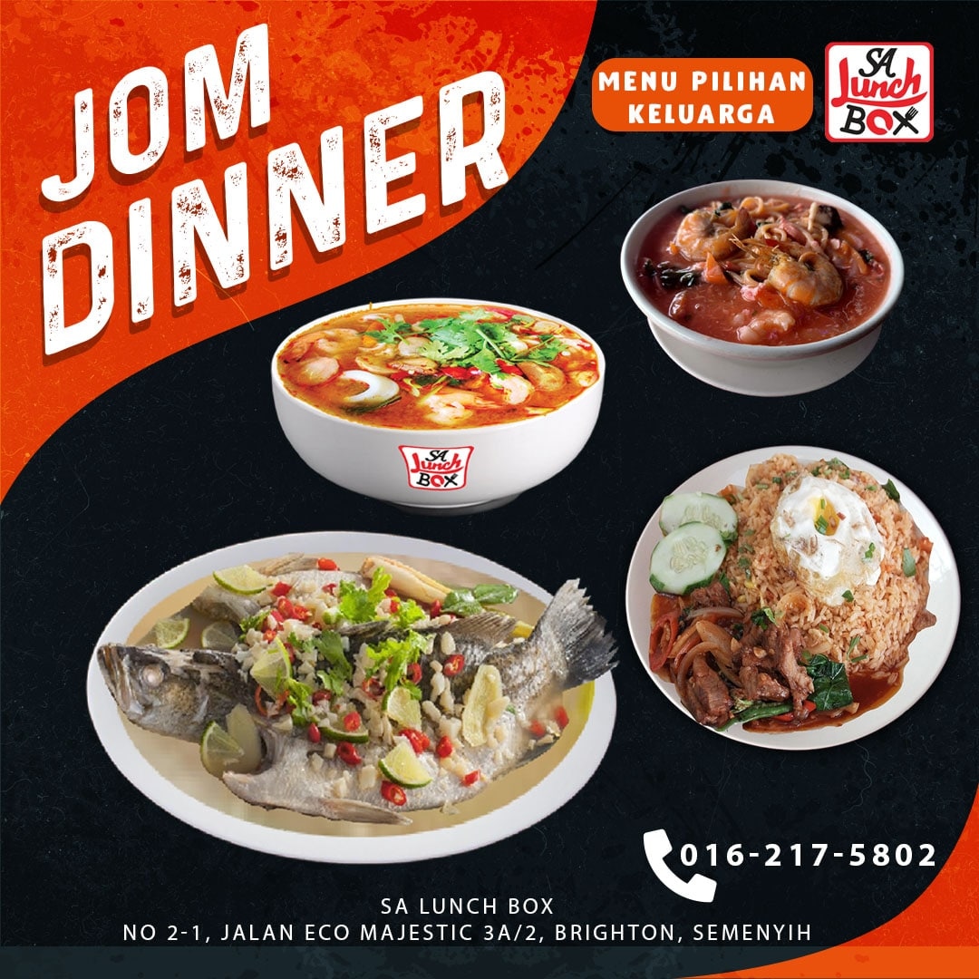 LunchSa's tweet image. Jom dinner
SA LUNCH BOX
No 2-1, Jalan Eco Majestic 3A/2
Brighton, Eco Majestic, Semenyih
wasap.my/60162175802
#nasidagangterengganu
#meecelup
#nasikerabubiru