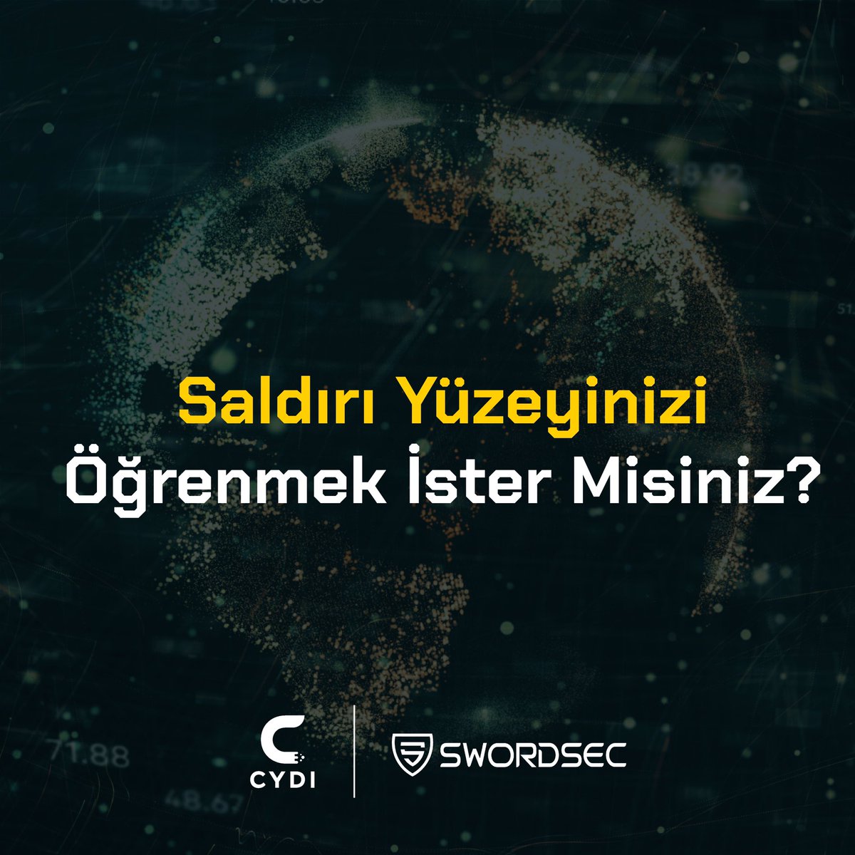 🔔 Türkiye’nin Saldırı Yüzeyi Raporu Yayında! Güvenlik çözümlerinizi belirlemeden önce sektörünüzdeki saldırı yüzeylerini ve risk faktörlerini @Sword_Sec Saldırı Yüzeyi Raporu ile öğrenin. 🎯 🛡️ swordsec.com/tr/2022-turkiy… 👉🏻bilgi@cydi.com.tr #Cydi #SwordSec #SaldırıYüzeyiRaporu