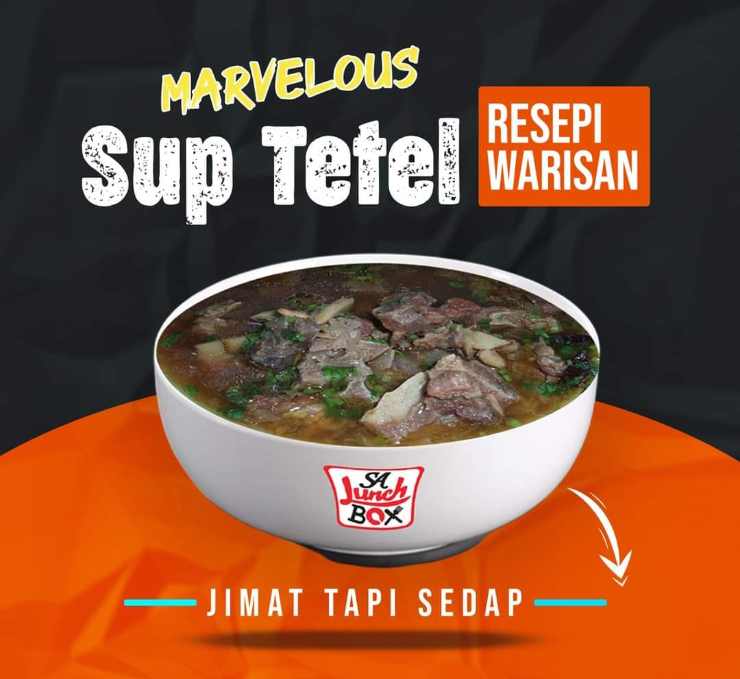 LunchSa's tweet image. Sup Tetel 
SA LUNCH BOX
No 2-1, Jalan Eco Majestic 3A/2
Brighton, Eco Majestic, Semenyih
wasap.my/60162175802
#Suptetel #Nasidagangterengganu #nasikerabubiru #meecelop #ayampercik