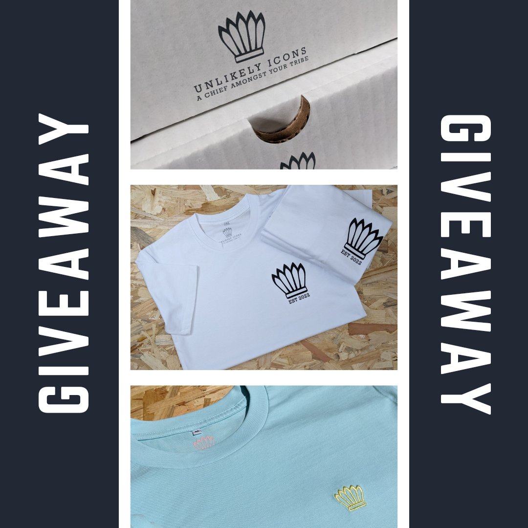 Unlikely_Icons's tweet photo. 🚨 GIVEAWAY COMPETITION 🚨

As promised, we are running a giveaway for a Tee of your choice from our website... Simply;

✅ Make sure you FOLLOW us 
🔄 RETWEET this post

Winner drawn on Weds evening. Good luck! https://t.co/b73y75cW0X