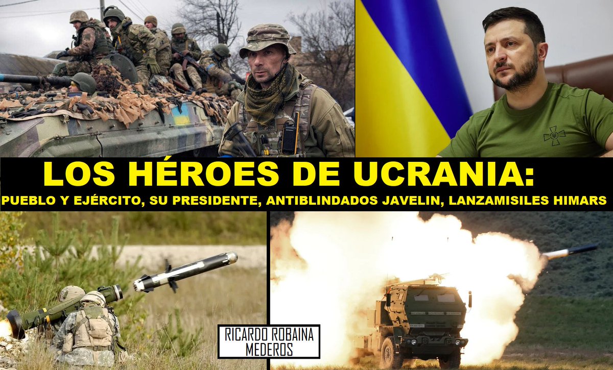 _NOALCOMUNISMO's tweet photo. VIVA UCRANIA, SU PUEBLO, SU EJÉRCITO, SU PRESIDENTE, LOS ALIADOS . . . Y LAS ARMAS OCCIDENTALES ! ! ! https://t.co/jMWzChVhbM