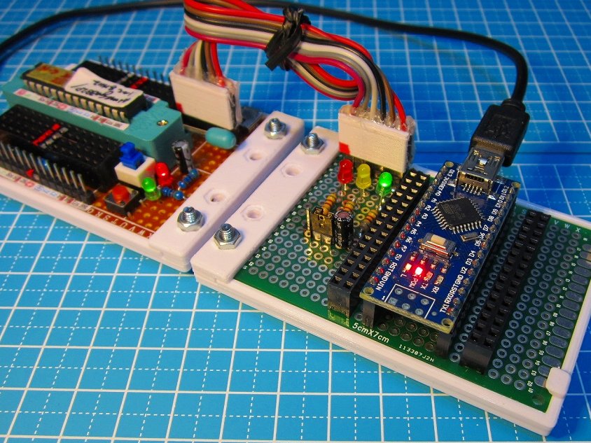 saiki0011's tweet image. PICはマイコン本体以外の
取っ掛かりがお高いので
手を出しておりません
#Arduino は書込み機自体を
Arduinoで作れるので
とっかかりやすかったです😆💦
#自作Arduino #電子工作