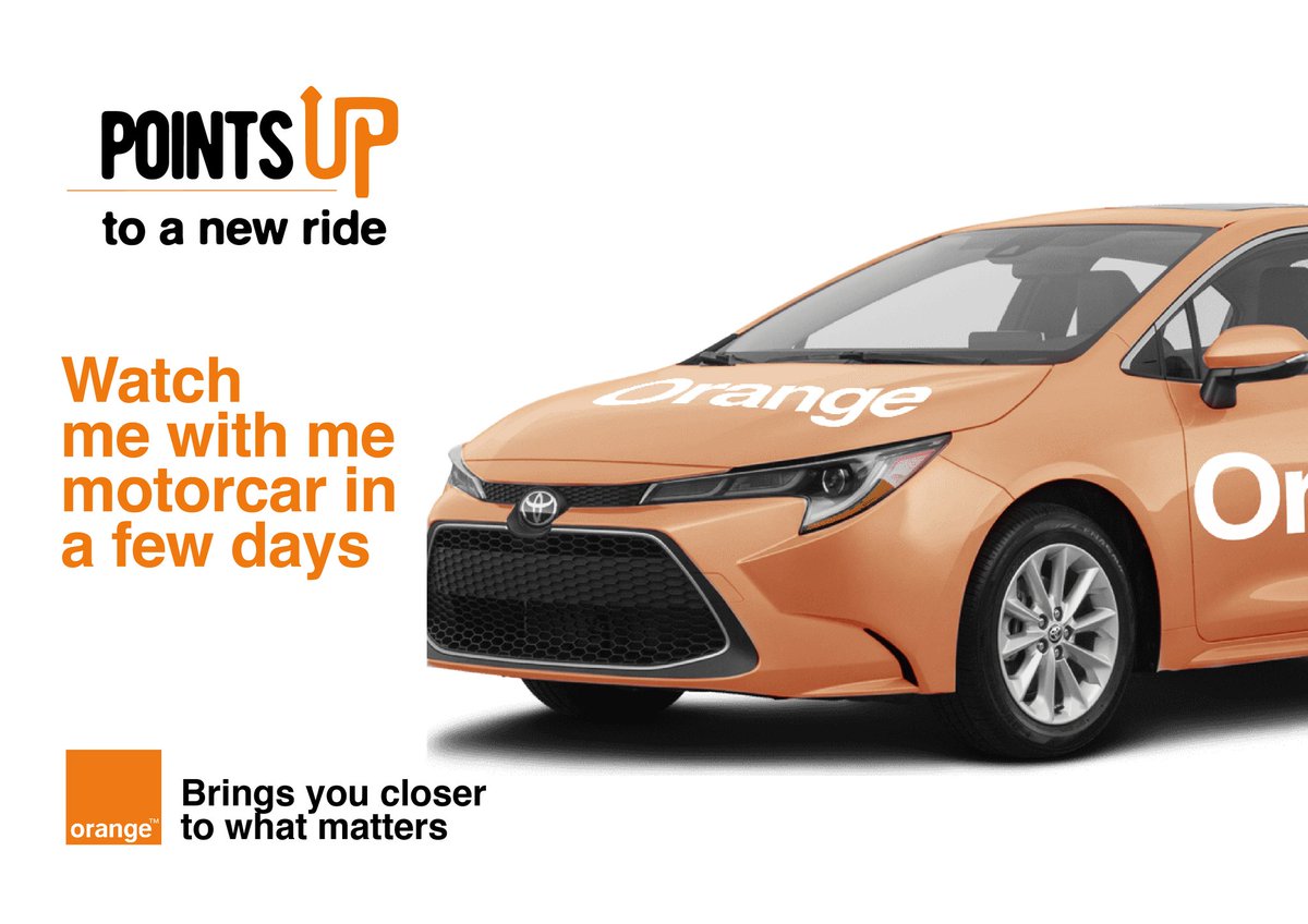 Orange_sierra's tweet photo. 'Watch me with me motorcar in a few days'. 💃 Top up 2 leones and above and get into the draw to win a brand new car in a few days. Dial *22# to check your points. #orangesl #pointsup #win https://t.co/x5ewtO8RLi