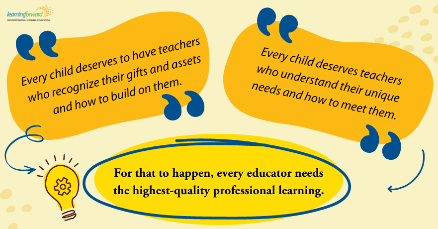 LearningForward's tweet photo. Standards for Professional Learning provide a clear rationale for prioritizing professional learning time, reminding us that educators’ learning is directly connected to students’ learning. https://t.co/zpbWZFtWVF #TheLearningPro #Stand4PL https://t.co/cBOqpwiuyD