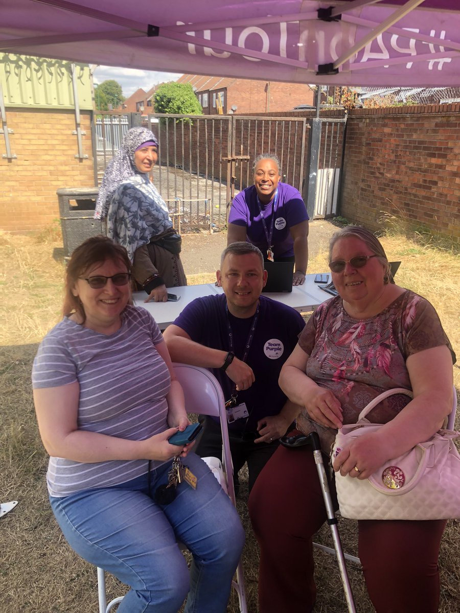 DeanaClarke14's tweet photo. What a fabulous start to the #WelcometoPA tour for our new customers that have transferred to us from Clarion! Feels like a great community spirit!
Weβll be here until 2pm today, please come out and see us to say hi π
#PAonTour
#TeamPurple
@pa_housing https://t.co/L0PBVgp9qU