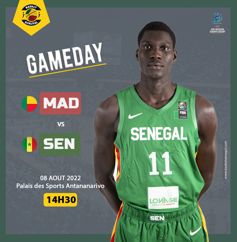Basket_Senegal's tweet photo. #Afrobasketu18 - Day 3
🇲🇬MADAGASCAR 🆚 SENEGAL🇸🇳
🏟️ Palais des Sports
📍 Antananarivo
⌚ 14h30 Gmt
#kebetu #fibau18africa #basketsenegal #teamsenegal #TeamMadagascar #Madagascar @AfroBasket @FIBA @belle_fiba @ferwabaRW @theBAL @FSBBOFFICIEL @dbaacademy https://t.co/bXwxfHSD7h
