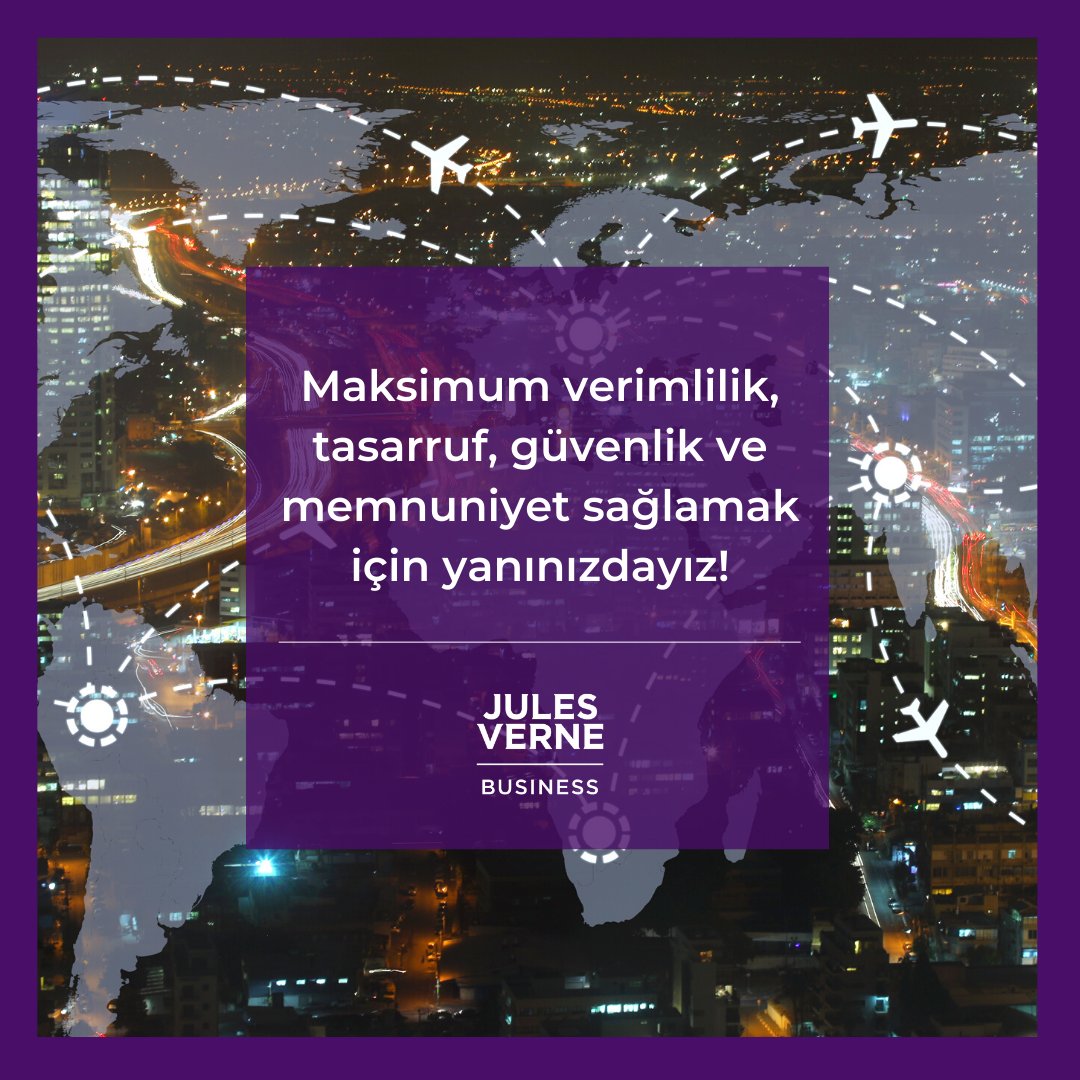 Kurumsal seyahatlerinizde siz sadece işinize odaklanın!⁠
⁠
julesverne.com.tr/jules-verne-bu…
Kurumsal Seyahat Hizmetleri talepleriniz için: business@julesverne.com.tr⁠
⁠
#kurumsalseyahat #kurumsalseyahathizmetleri #kurumsalseyahatyönetimi #kurumsalseyahatacentesi