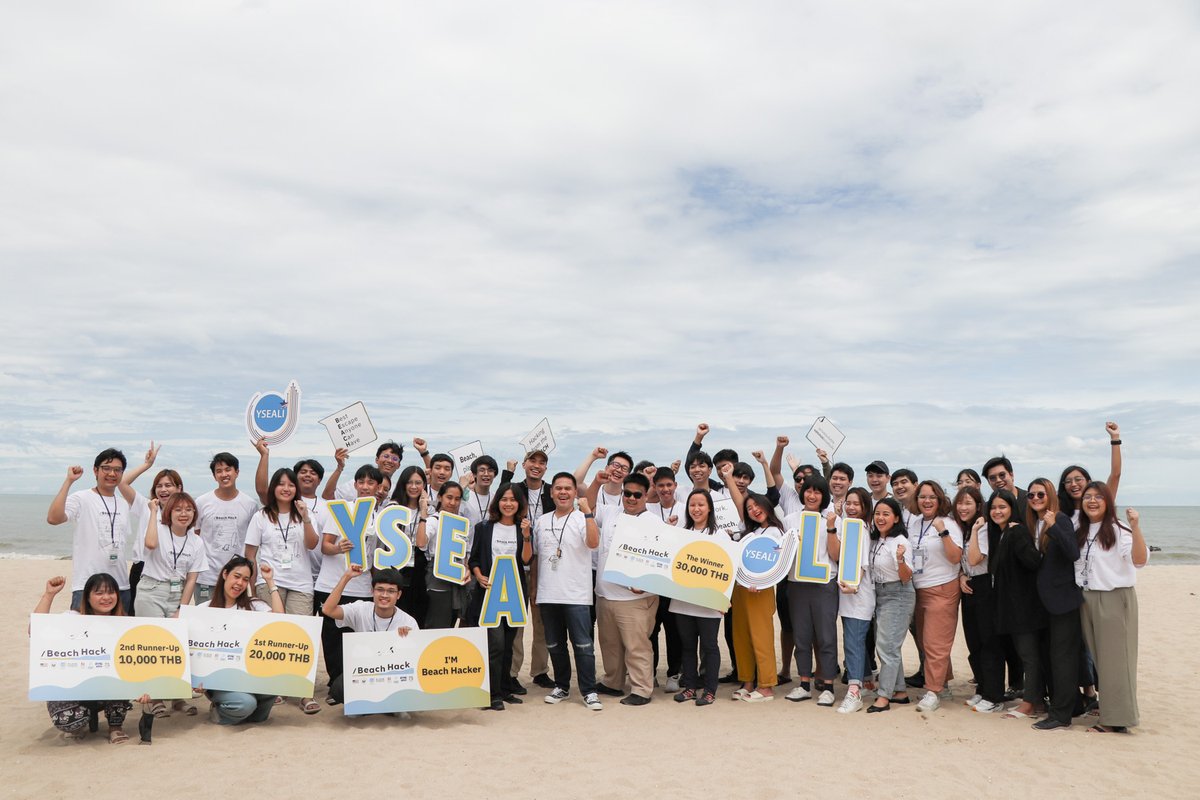 EnvironHack's tweet image. /Beach Hack
Hack แรกจากทั้งหมด 6 ซีรีย์ของ #EnvironHack เริ่มแล้ว

วันที่ 5-7 สิงหาคม 2565 ที่ชายหาดชะอำ จังหวัดเพชรบุรี

บีชแฮ็ค (#BeachHack) จุดประกายจากการได้เยี่ยมเยือนชายหาดปราณบุรี จ.ประจวบคีรีขันข์ ของ Hack Facilitator พี่ซินดี้ - สิตตา มารัตนชัย...(1⃣)