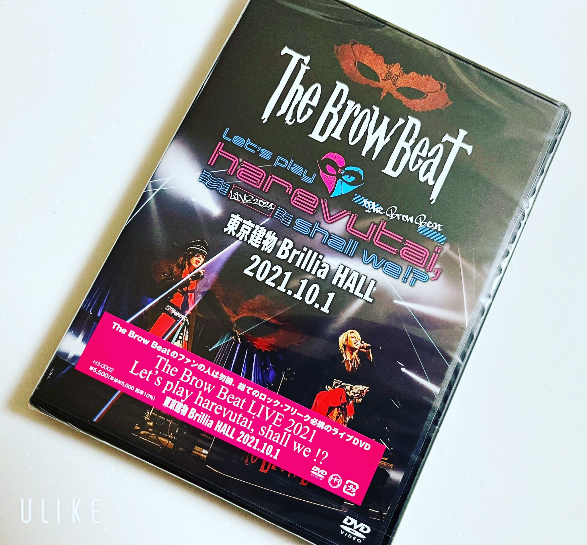 The Brow Beat 2021年 LIVE DVD The Brow Beat LIVE 2021「Let's play harevutai, shall we！？」DVD