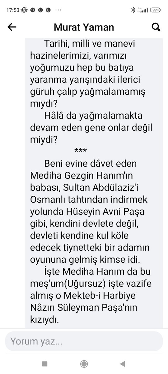 yusufyilmaz_dr's tweet image. "Ne İdik,
Ne Olduk" ta
Semiha Ayverdi Hn'in anıları okumaya #çok değer!
*
#Dönmeler,
Paralelciler,
#Kriptocular,
#Batıniler,
Gizemciler,
Senden görünüp içten yıkanlar..!
*
Ee,
Bunlara #başka ne denilirdi.!