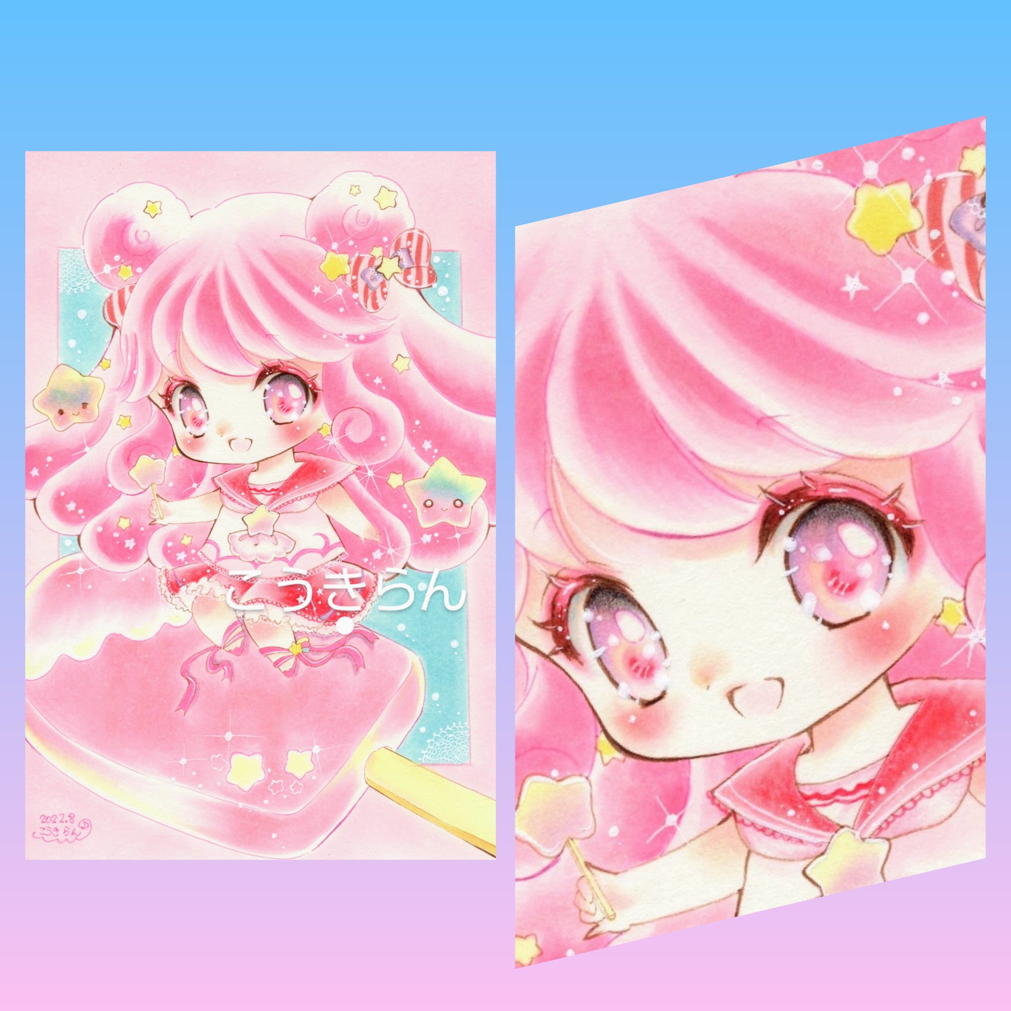 月ねこ星ねこぷろじぇくと/こうきらん (@mooncatstarcat) / X オリジナル 手描きイラスト 月ねこ星ねこぷろじぇくと