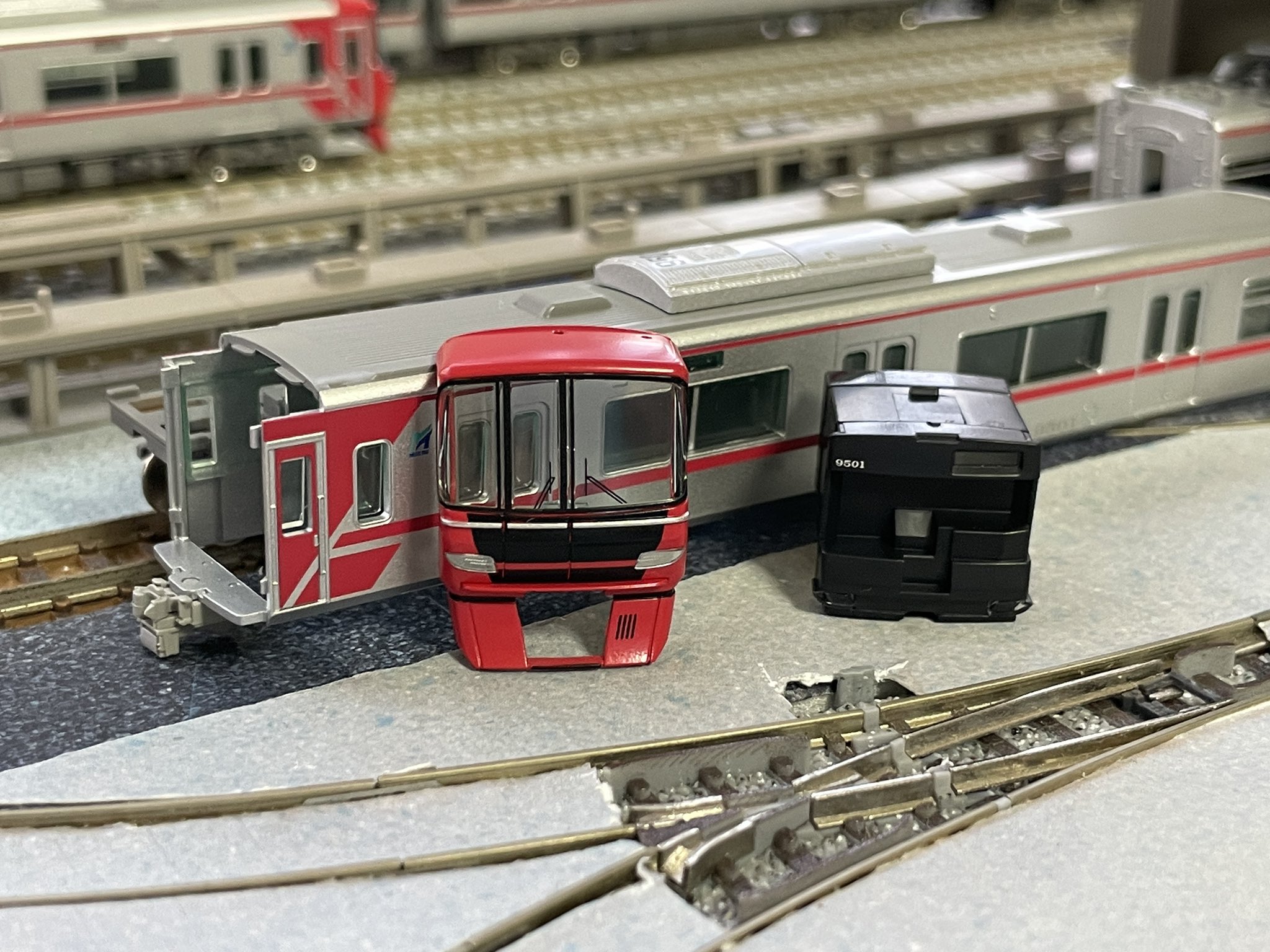 定期入れの 名鉄9500系 動力、室内灯付き nゲージ 鉄道模型 - thush.ch