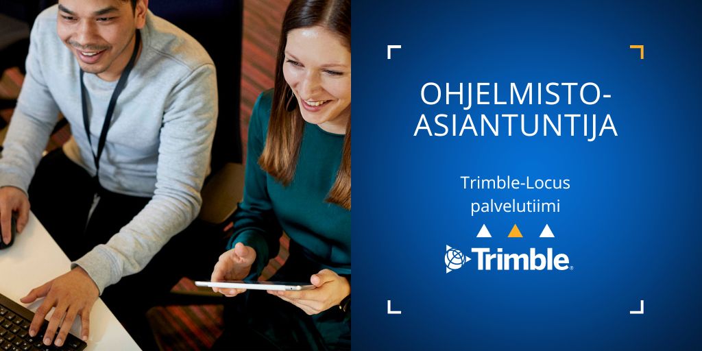 Tule meille töihin! Haluatko asiakkaiden toiminnan kehittämiseen keskittyvän position, monipuolisten ja nykyaikaisten järjestelmien parissa? Lue lisää ja hae huipputiimiin: upa.trimble.com/.../rekry-ohje…... #rekry #työpaikat #rekrytointi #avoimettyöpaikat #trimblelocus #trimble