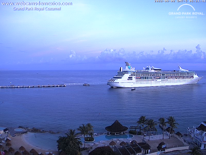 webcamsdemexico's tweet photo. ¡Buenos días! Así luce este amanecer desde #Cozumel #QuintanaRoo. Temperatura actual: 25º C.
Vista playa vía @GrandParkRoyal
Para ver en tiempo real:
https://t.co/dVIxVEY3CM https://t.co/W3fZw4MziU