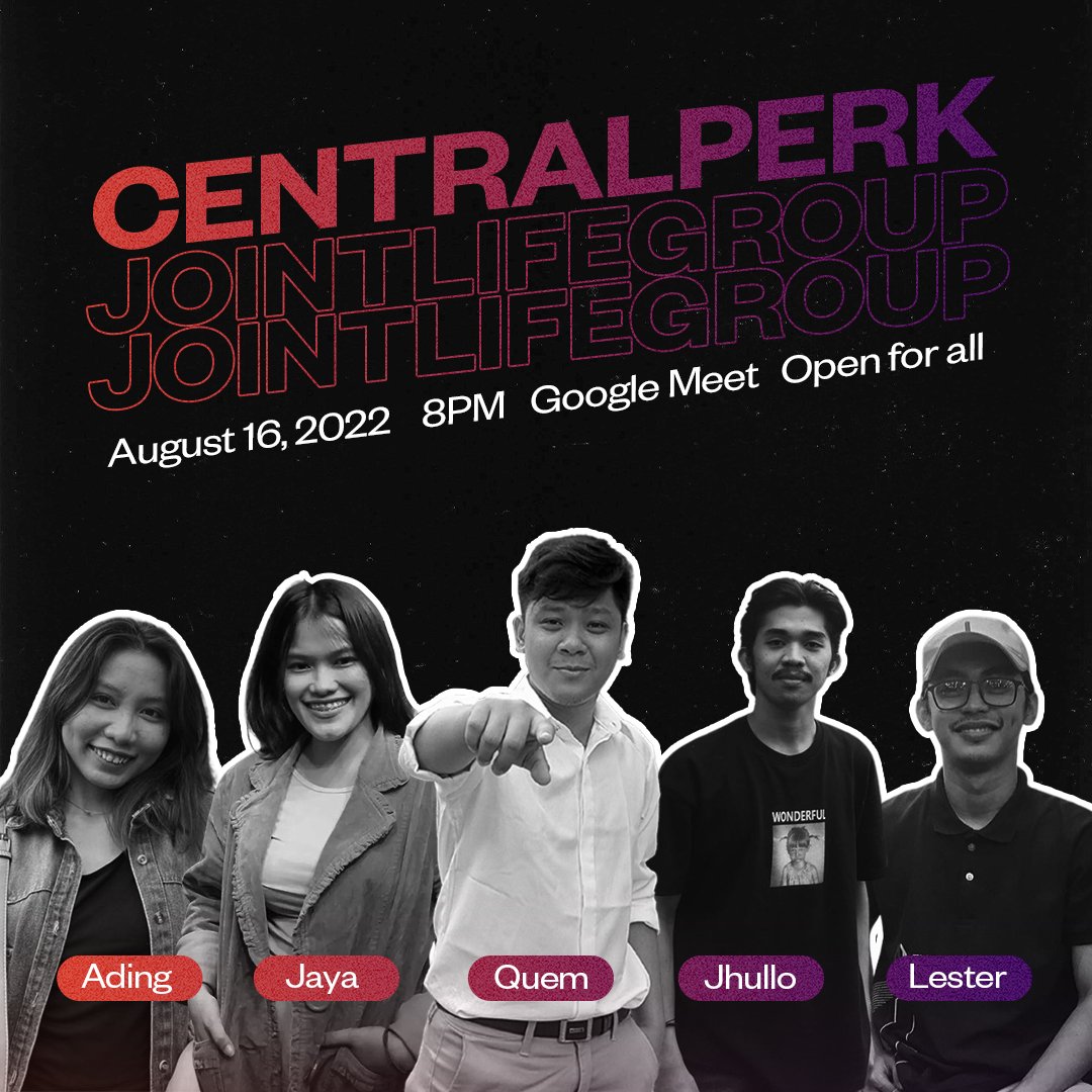 simpaulquem's tweet image. The JOINT LIFEGROUP you can't miss!!!!! 

More details soon. Open for all! 🔥❤️

#centralperk #jointlifegroup #lifegroup