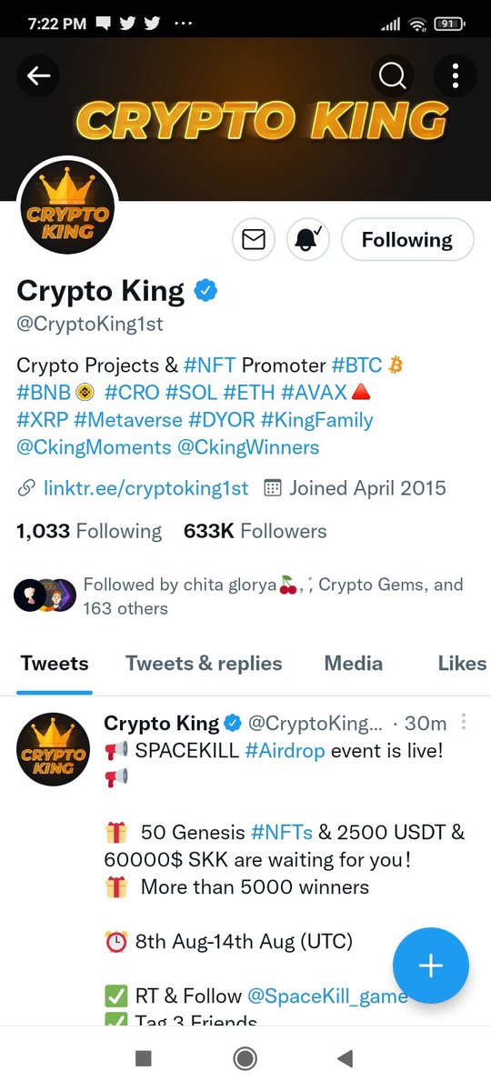 SoresoBigwin's tweet photo. @CryptoKing1st Done hoping 🙏 wish me luck 🤞 https://t.co/cBKGYurYDp
