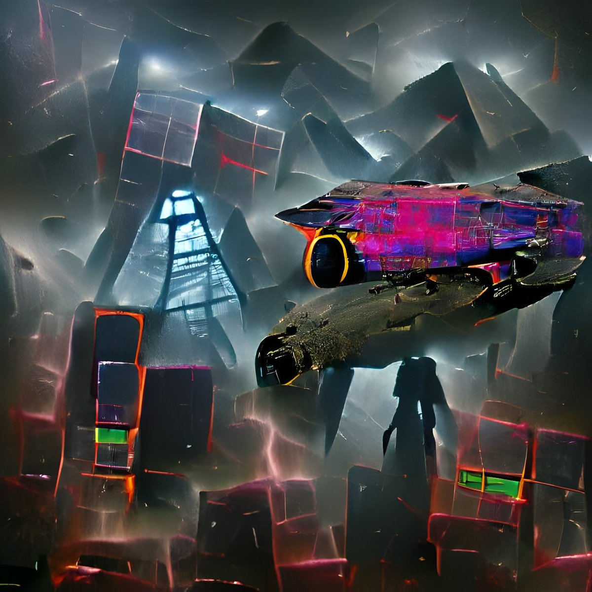 ModzWhittz's tweet image. &quot;Salvaging in a broken dimension&quot; - made with @NightCafeStudio 

creator.nightcafe.studio/creation/vvbSw…

#aiart #nightcafe #digitalart