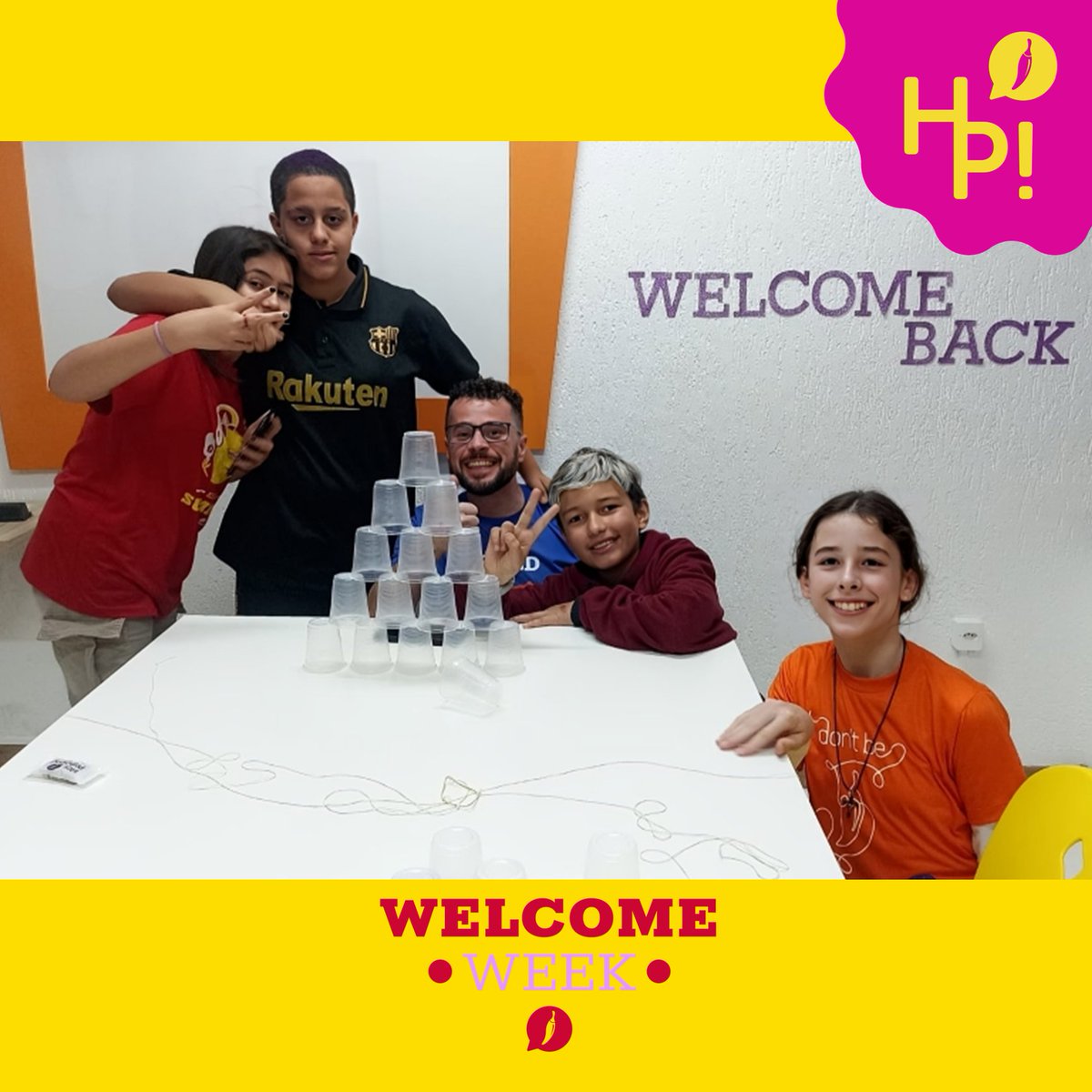 heypepperssa's tweet photo. Mais alguns cliques da nossa Welcome Week! 
#HeyPeppersSA #HeyPeppers #TheSkillSchool #CursoDeIngles #EscolaDeIngles https://t.co/lQSS1L3Cwj