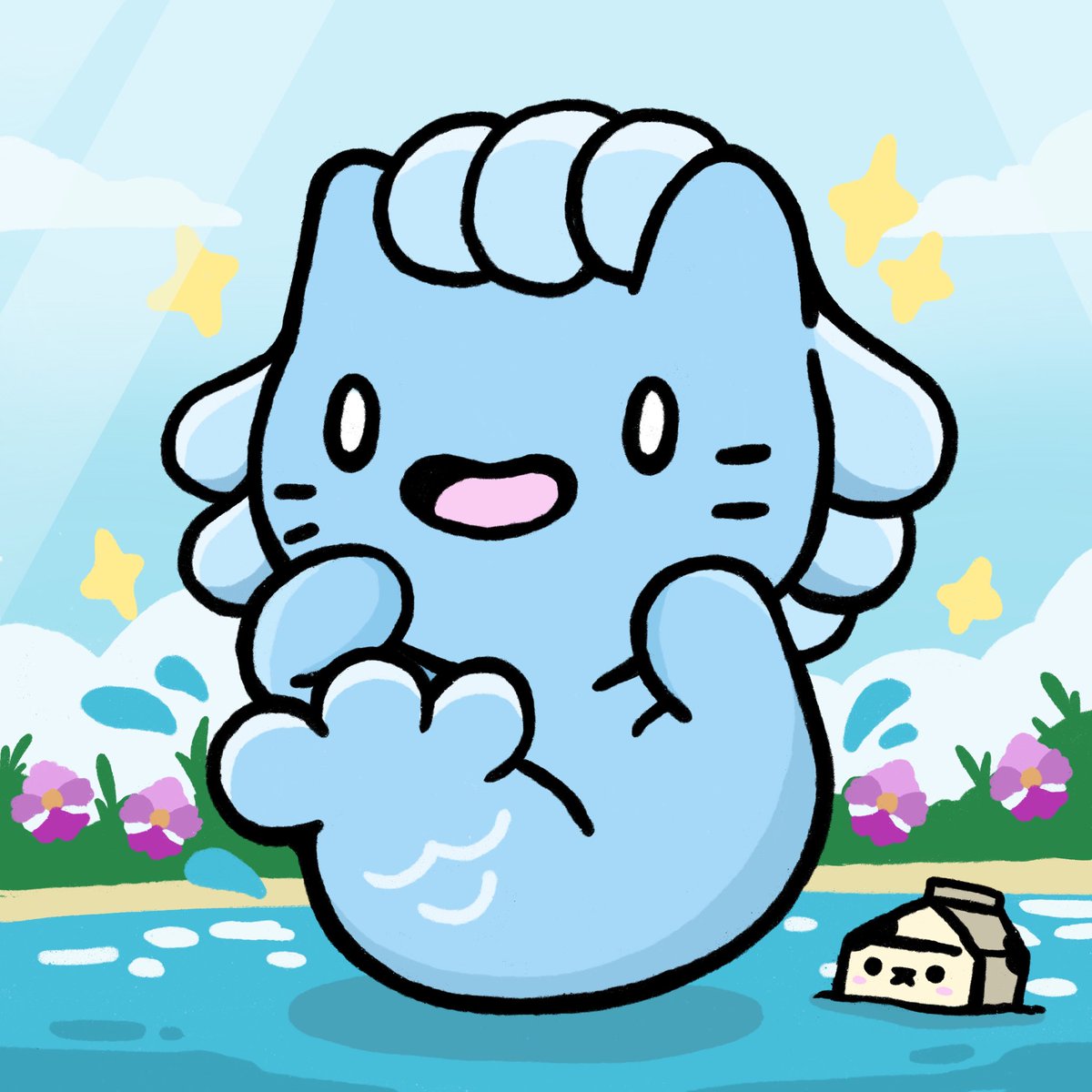 itsoodon's tweet photo. It’s Singapore’s 57th National Day tomorrow so I’m dedicating this doodle to the SG @coolcatsnft  🇸🇬 community! 

I hope I can turn your CC to a Merlion but I’m not as talented as @kawpuccino 😆

Thanks for inviting me to the group, let’s have fun tomorrow! 💙 https://t.co/hQxv1DTG9r